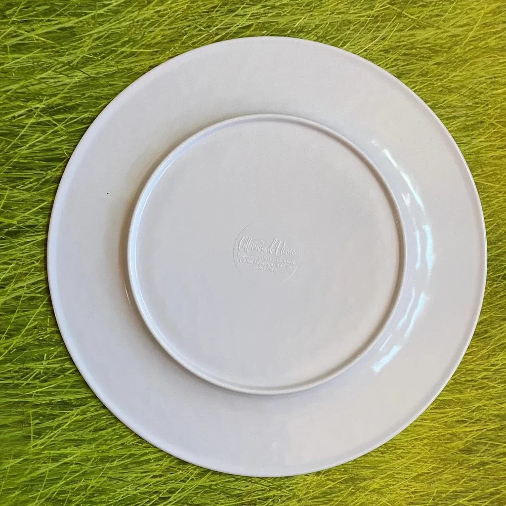 Cottonwood Home Anne Tavoletti Melamine‎ Set of 4 8-1/2
